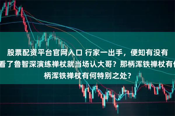 股票配资平台官网入口 行家一出手,便知有没有:林冲为何看了鲁智深演练禅杖就当场认大哥?那柄浑铁禅杖有何特别之处?